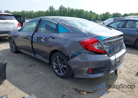 2020 Honda Civic Ex из США, поврежденный, VIN 19XFC1F34LE204613